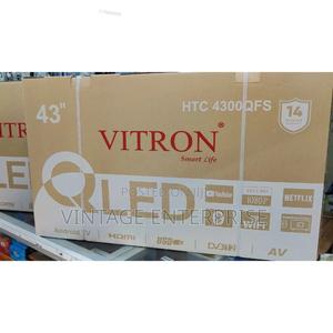 *Vitron 43" Qled Smart Android Frameless With Bluetooth - main view