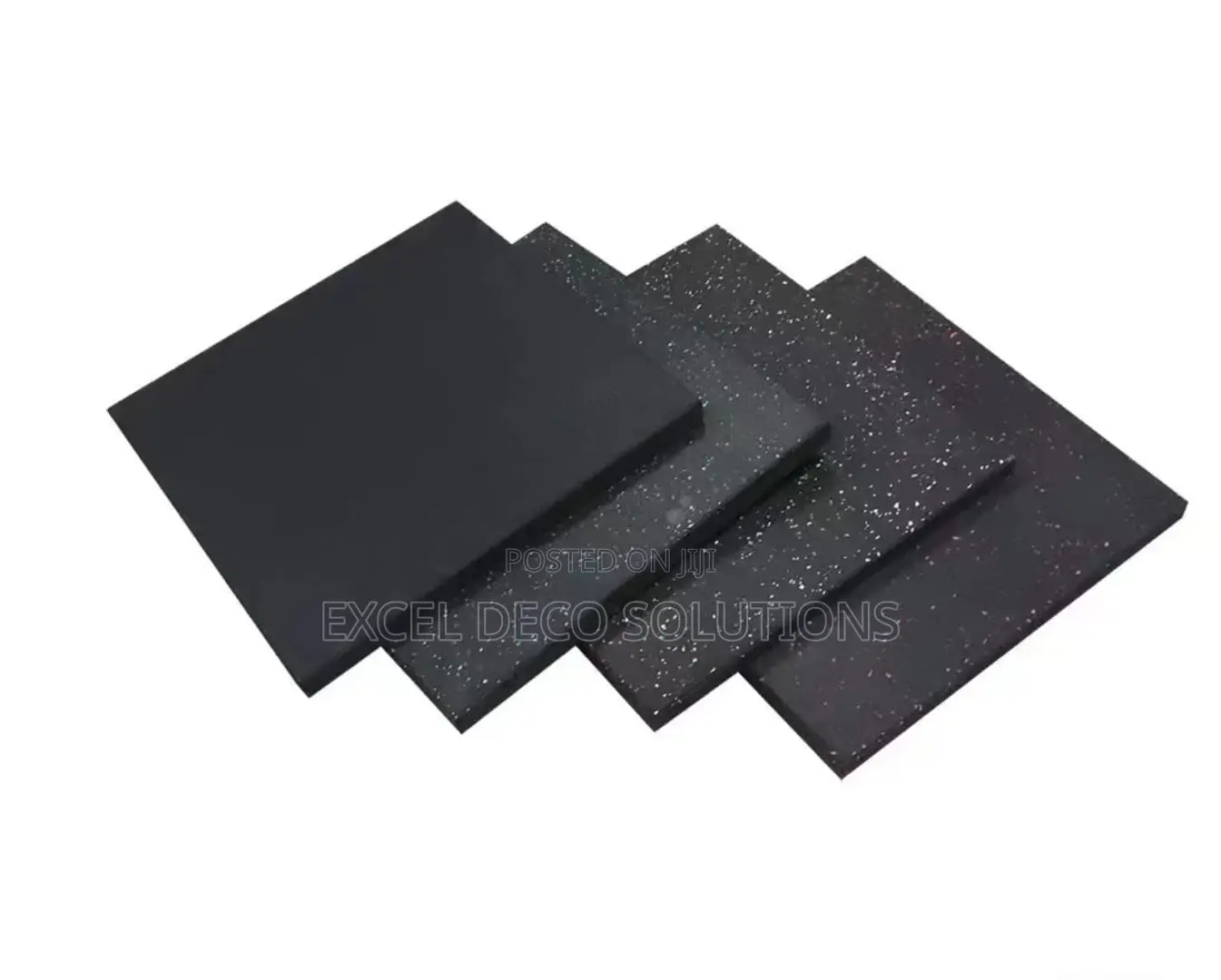 Gym Exercise Mats_ Shock Absorbing and Easy to Clean