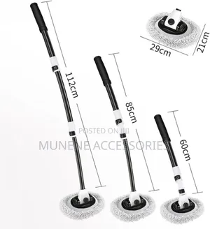 Car Wash Brush, With Telescopic Extension Pole, Car Cleaning Brush Kit