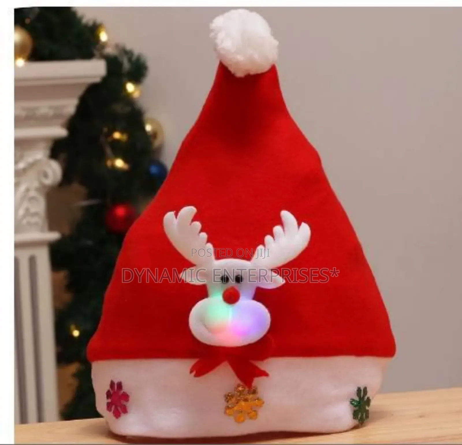 Christmas Hats With Lights Effects