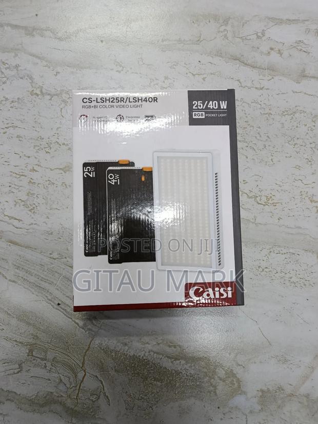 Caisi Cs-Lsh40r RGB +Bi Colour Videolight
