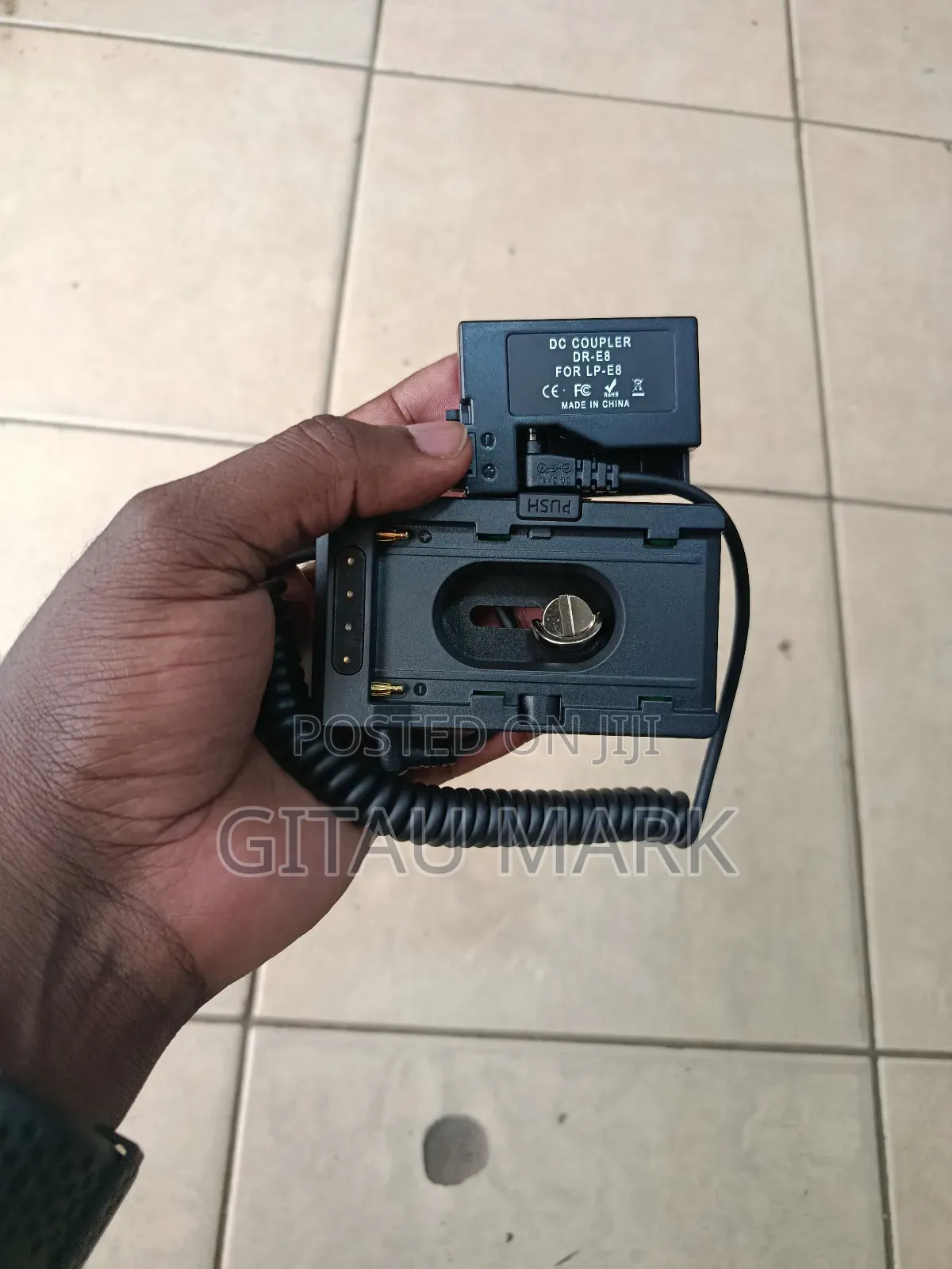 Np D970 To Lp E8 Dummy Battery