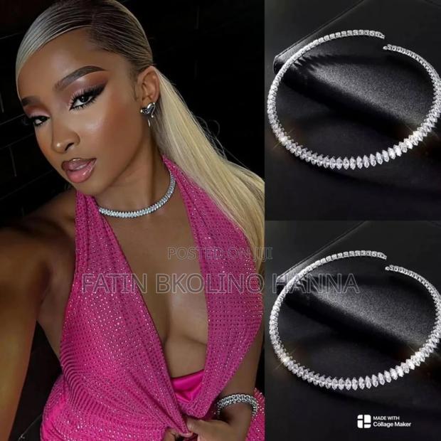 Cute Choker Rhinestone - main view