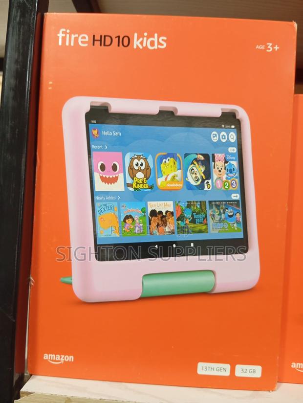 New Amazon Fire HD 10 32 GB Pink - main view
