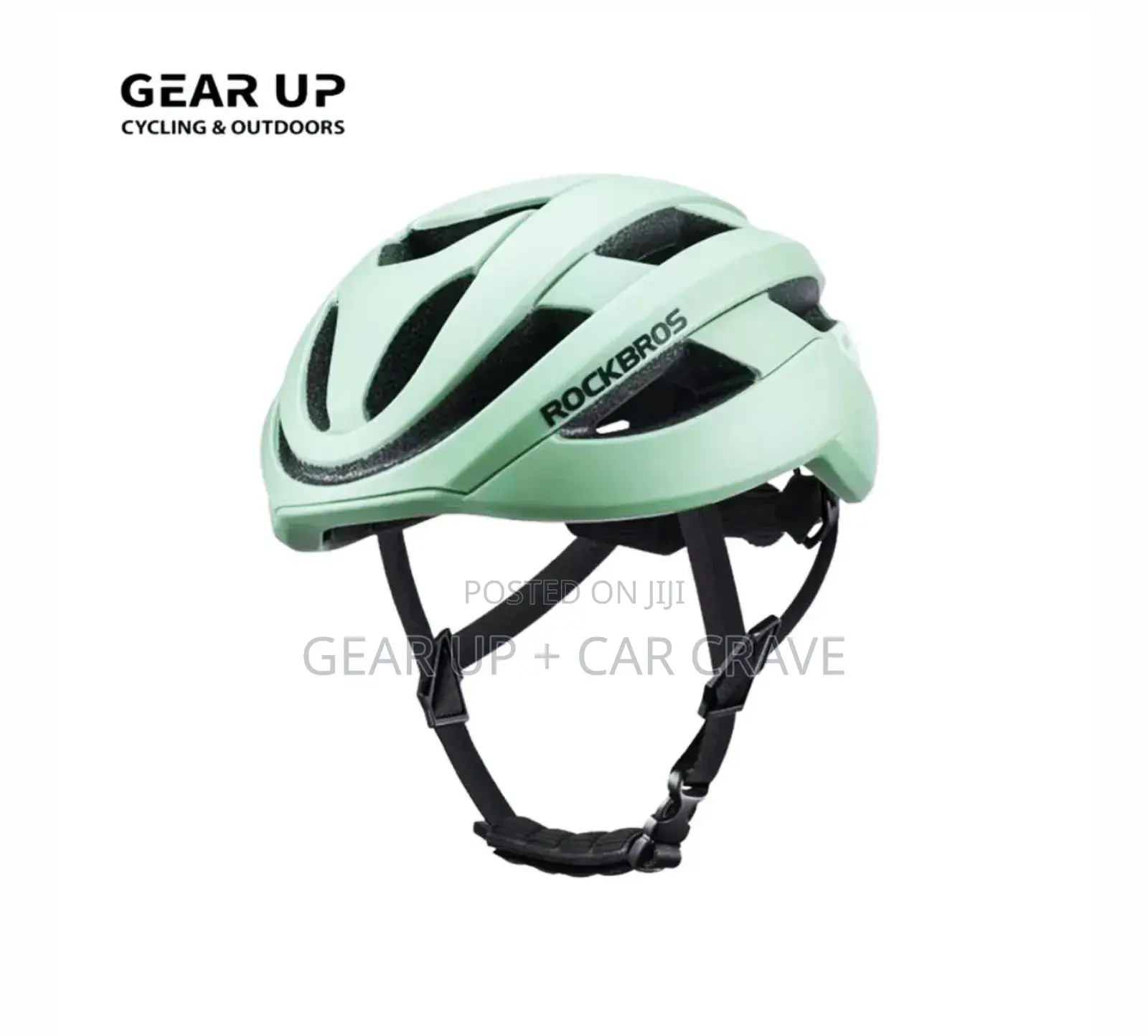 Rockbros Gravel Cycling Helmet Olive Green