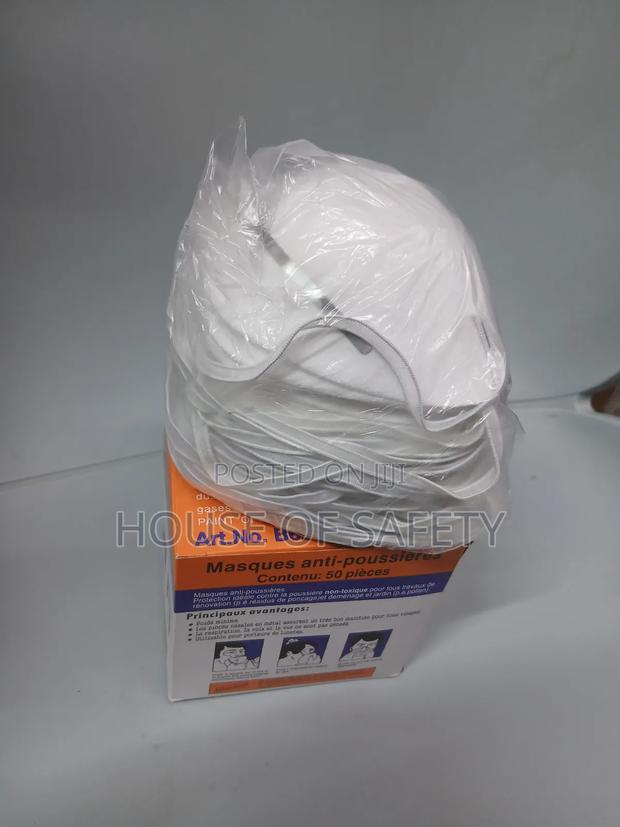 Fume Masks In White - main view