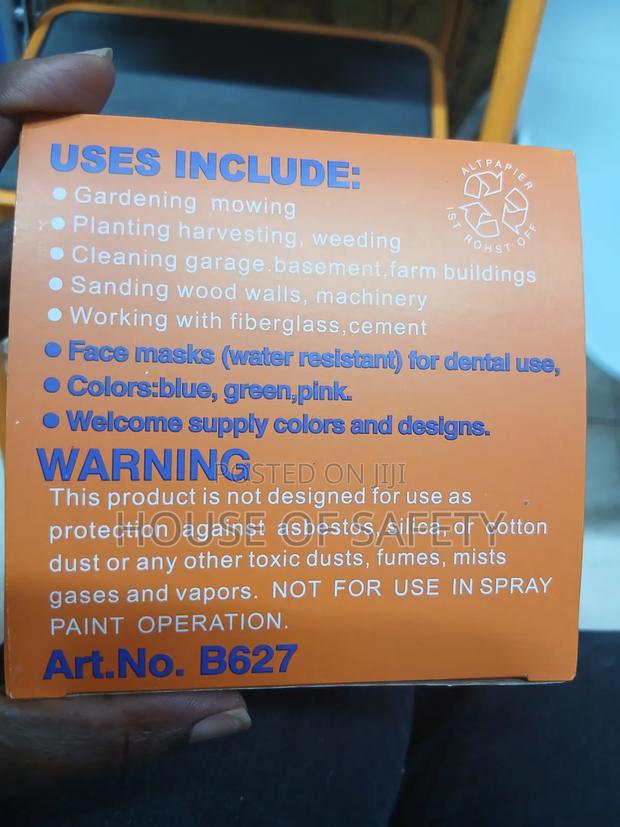 Fume Masks In White - thumbnail 2