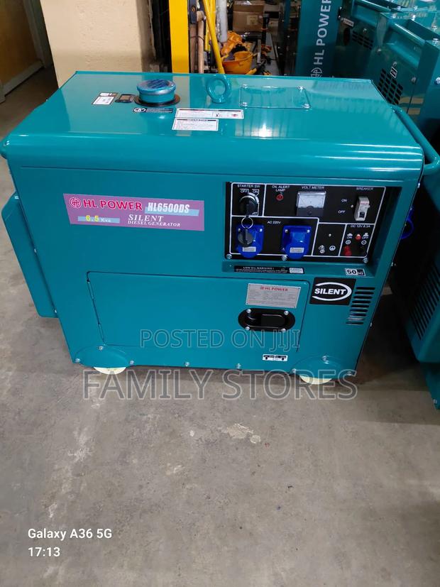 7.5kva Power Backup Genset - main view