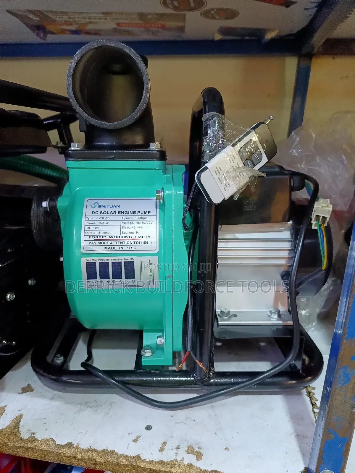 Shiyuan 3" Dc Solar Engine Pump