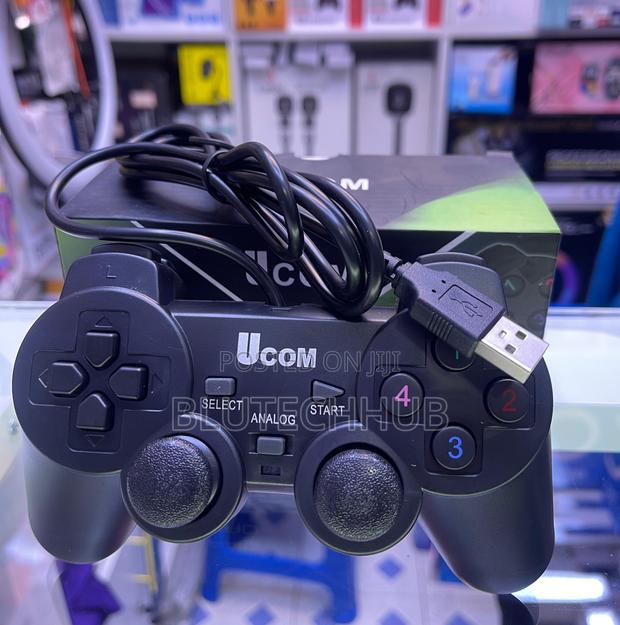 Ucom Game Pad L600s – Wired Usb Controller for Pc Laptop