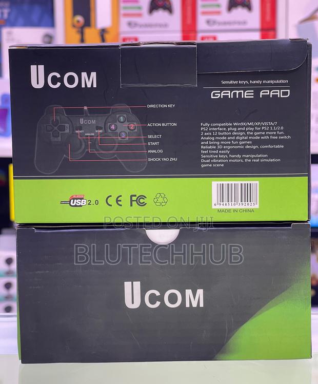 Ucom Game Pad L600s – Wired Usb Controller for Pc Laptop - thumbnail 4