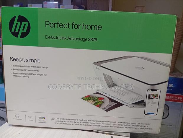 Deskjet Ink Advantage 2876 All-in-One Printer Wifi Printer - thumbnail 4