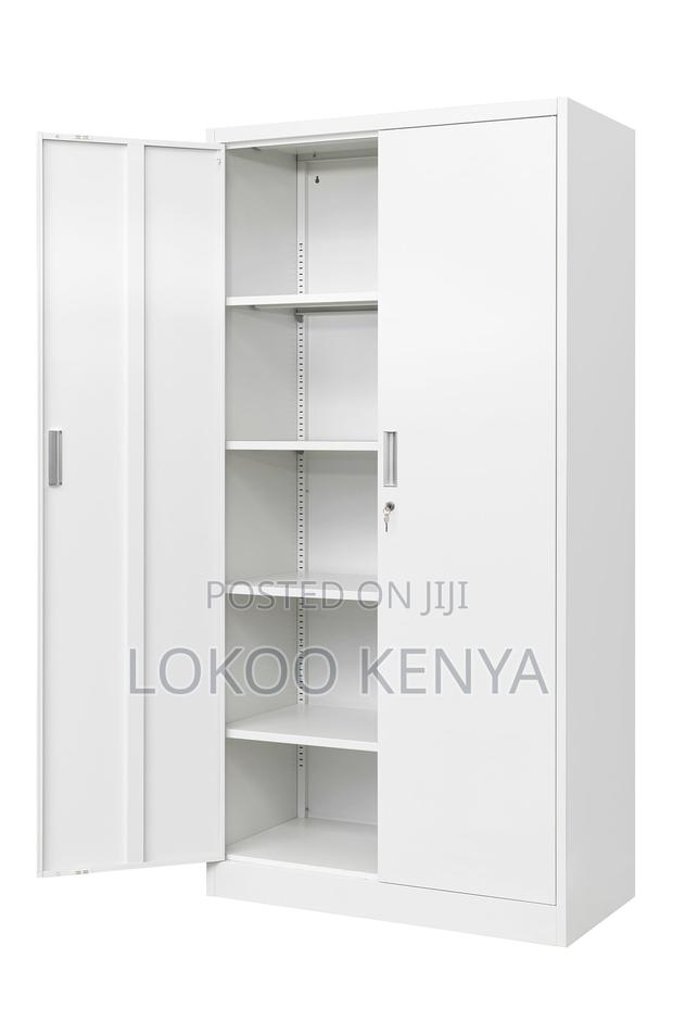 Office Cabinet; Full Locking Steel Metal Office Storage Cabinet - thumbnail 8