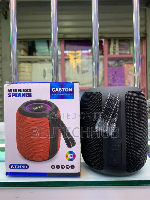Caston St-H10 Speaker With Bass Boost RGB Lights