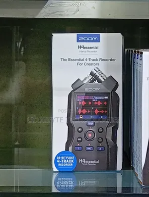 H4^°Zoom H4 Essential Portable Audio Recorder 4-Track 32-Bit Float