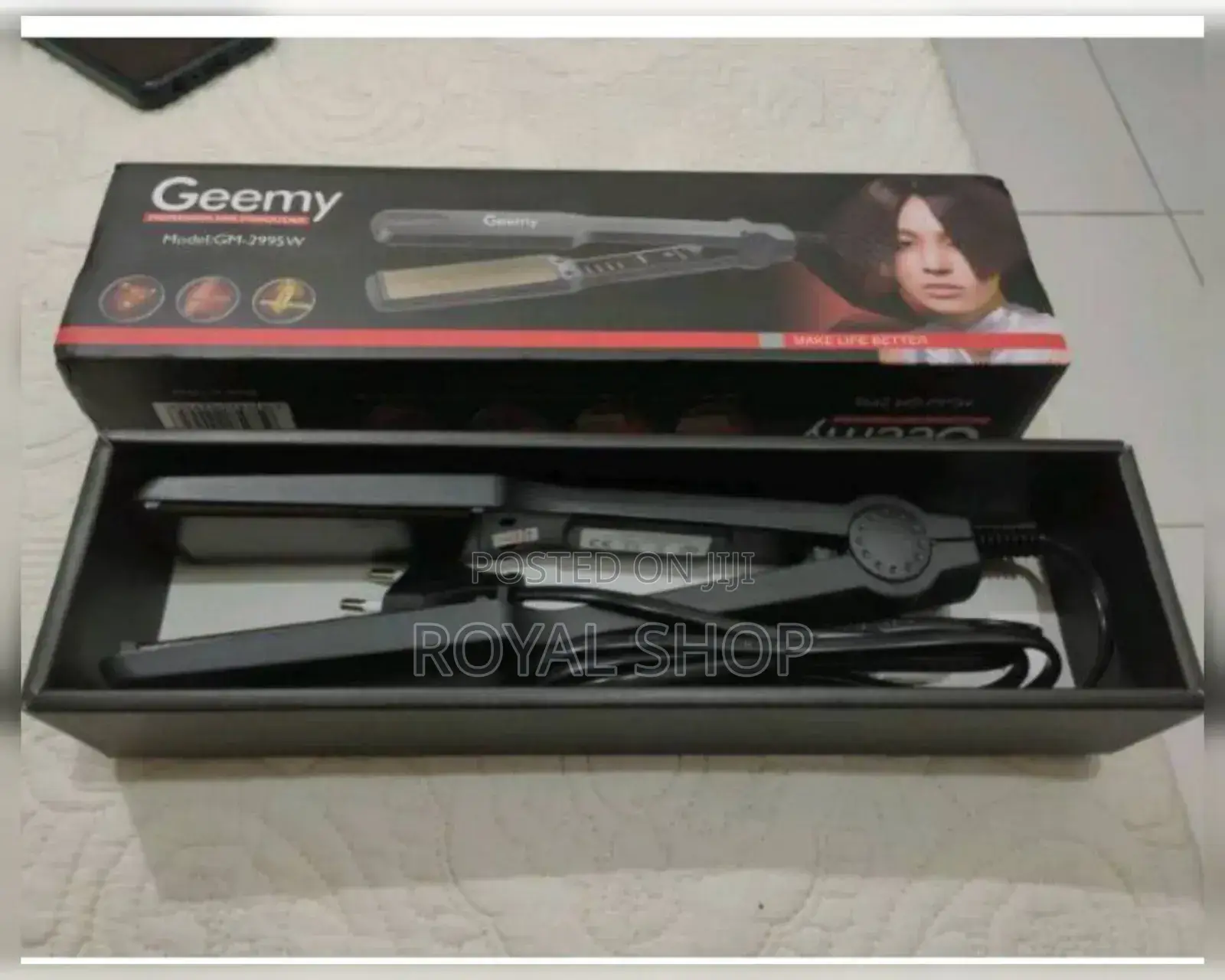 Geemy Flat Iron Hair Straightener