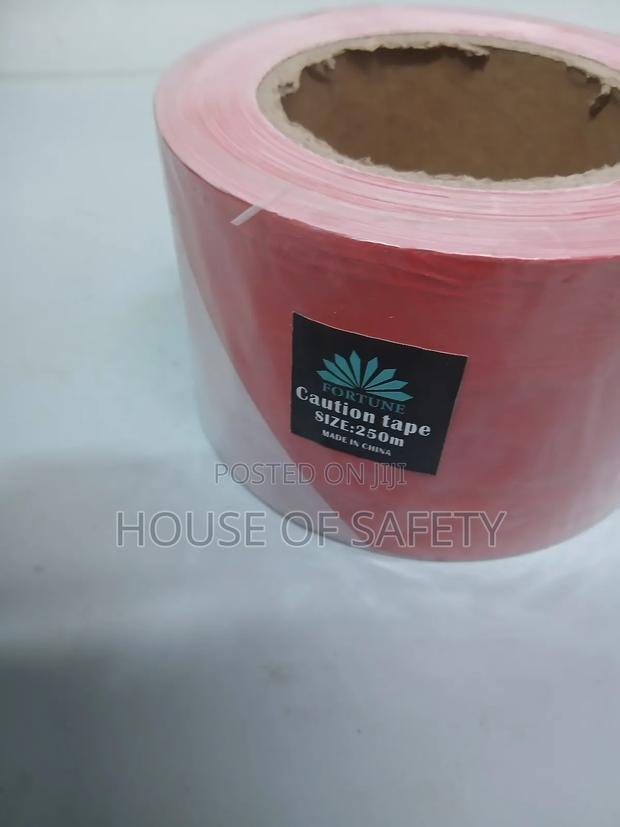 Professional Red And White Safety Tapes