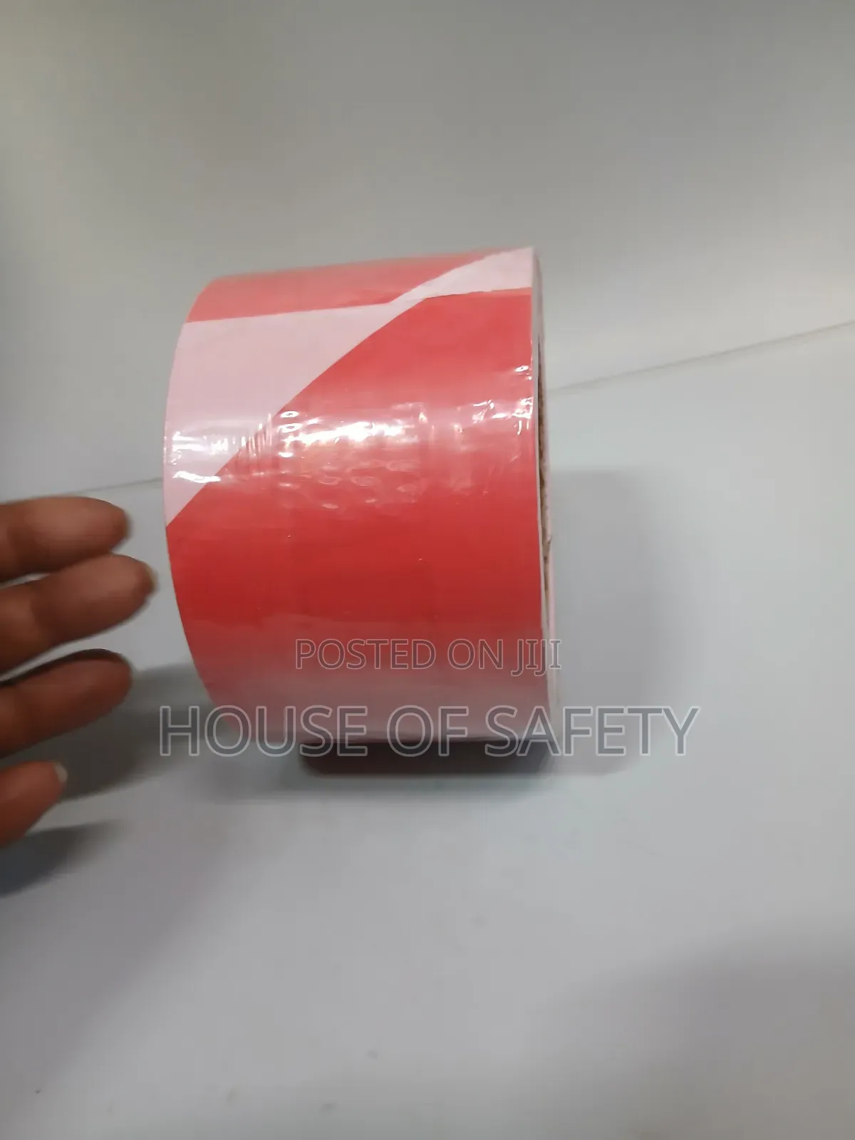 Professional Red And White Safety Tapes