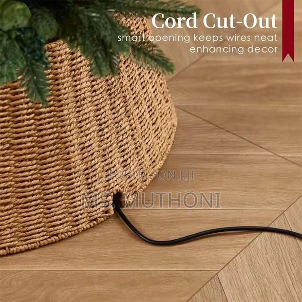 Hand Woven Christmas Tree Fence - thumbnail 2