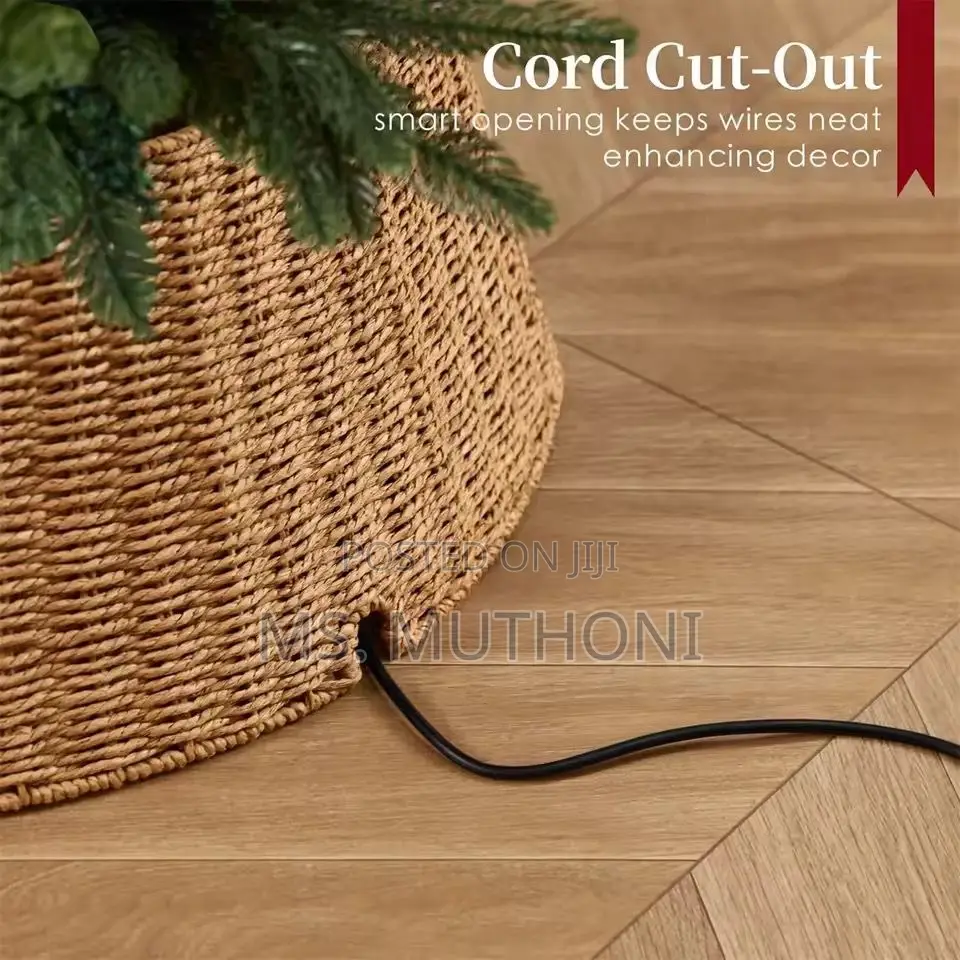 Hand Woven Christmas Tree Fence