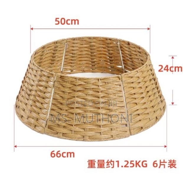 Hand Woven Christmas Tree Fence - thumbnail 4