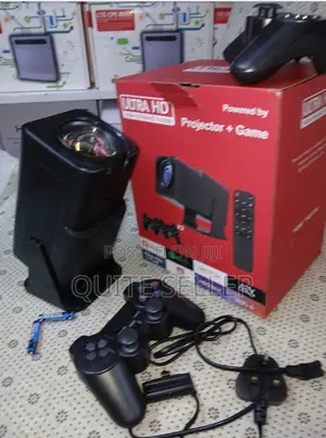 Hy320 Ultra Hd Projector , 300 Ansi Lumens, 1080p, 180° Rotation