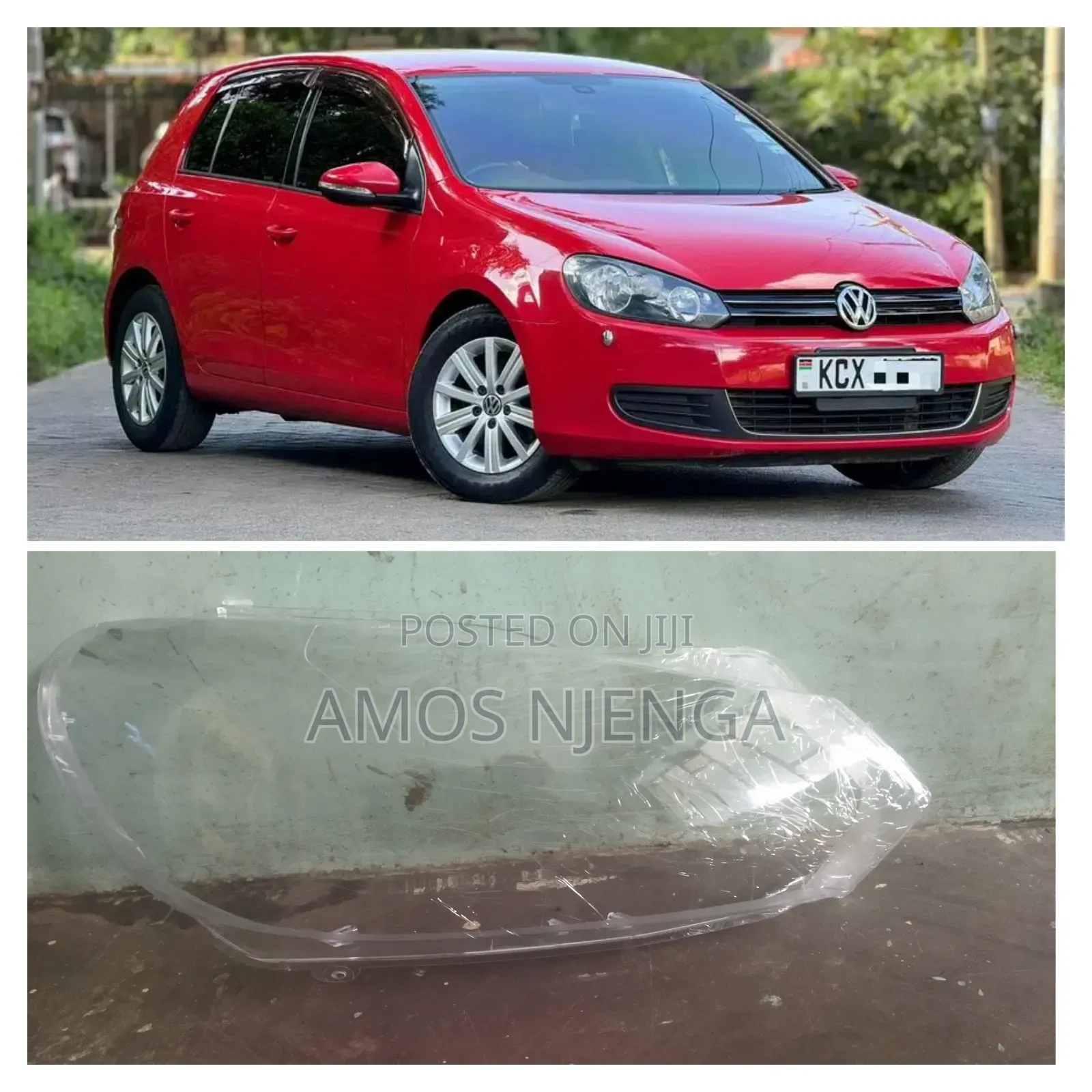 Volkswagen Mk6 Headlight Lens