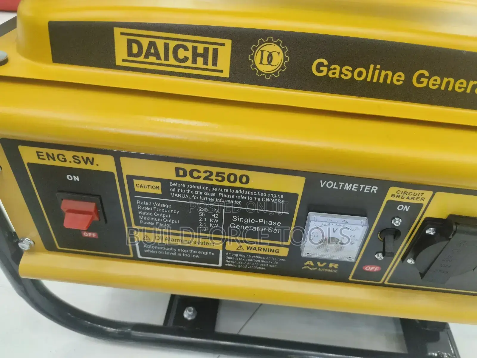 Daichi Japan Gasoline L Generator Dc 25000