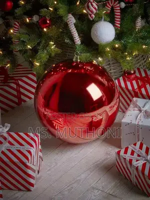 1pcs 15cms KSHS Christmas Decoration Ball (Red/Gold )