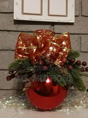 1pcs 15cms KSHS Christmas Decoration Ball (Red/Gold )