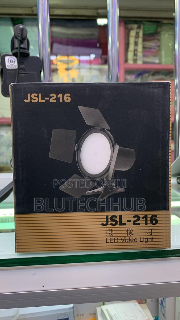 JSL-216 Led Video Light With Stand Remote