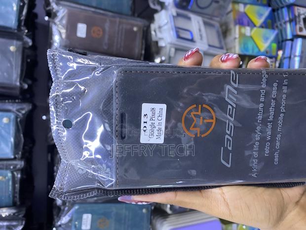 Taneny Google Pixel 8 Pu Leather Wallet Flip Case With Card Holder - main view