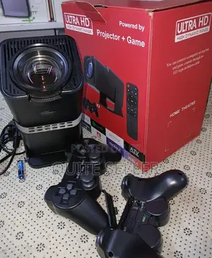 2 Controllers, Wifi 6, Bt 5.0, 300 Ansi Lumens, 1080p, 180° Rotation