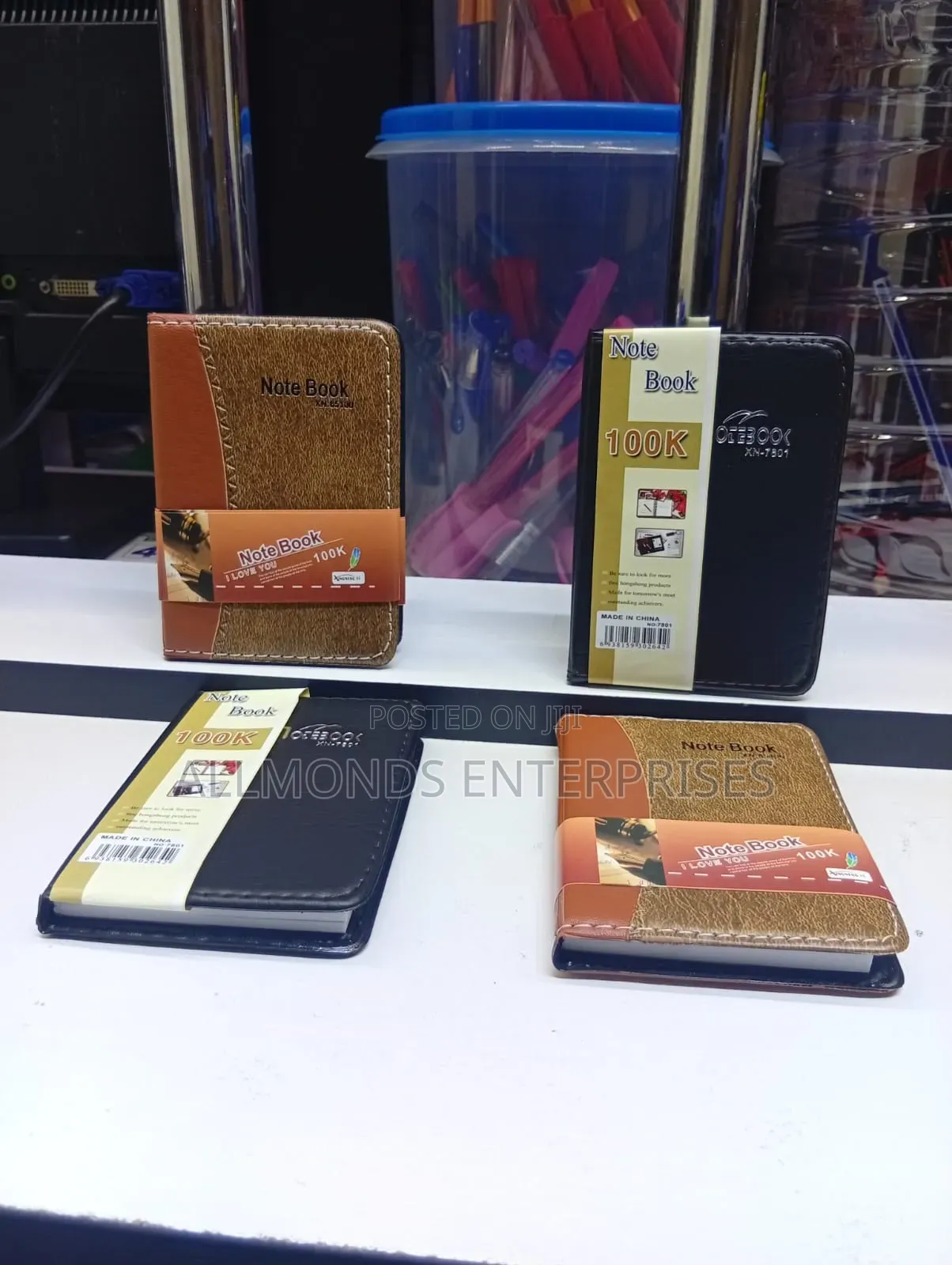 A7 Soft Leather Cover Notebook -Pocket Size