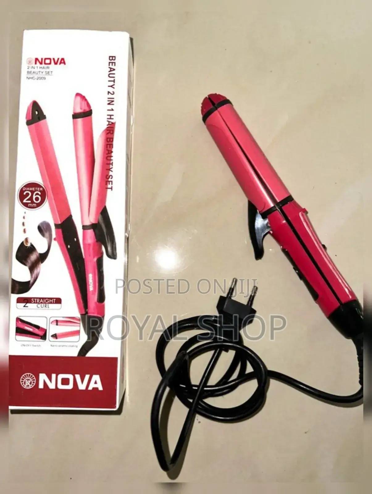 2 in 1 Nova Flat Iron