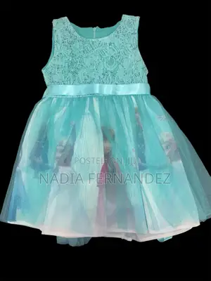 Girls Dress - Frozen Elsa Anna