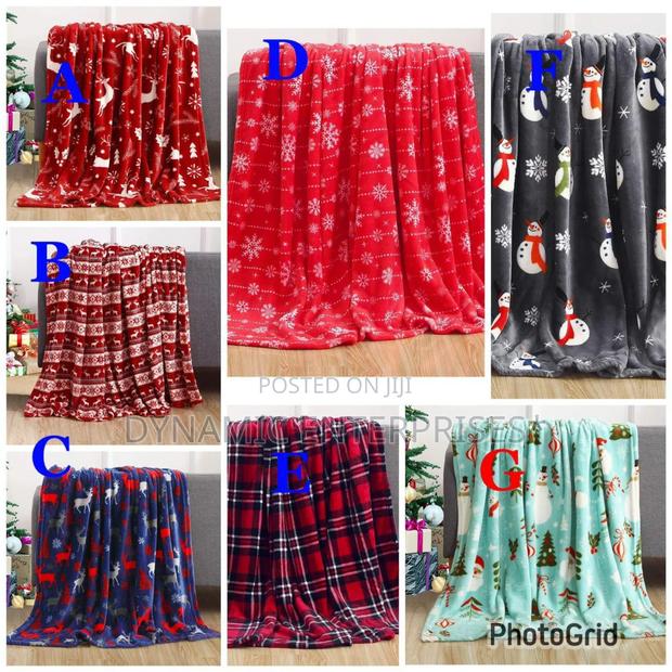 Christmas-Themed Throw Blankets
