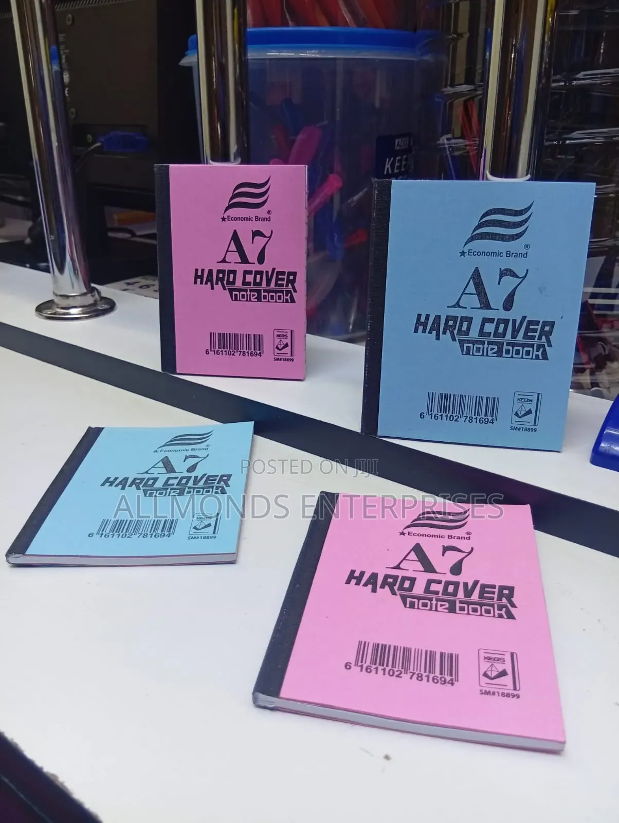 A7 Hard Cover Notebook- Pocket Size