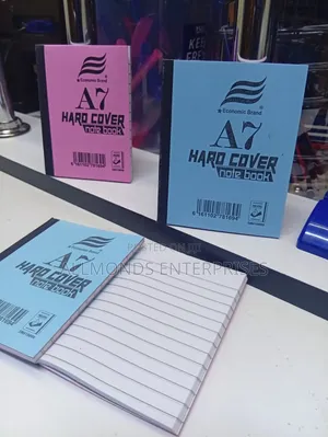 A7 Hard Cover Notebook- Pocket Size