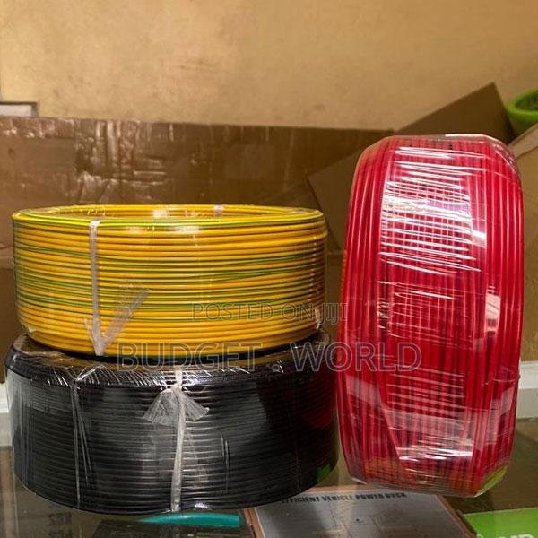 Industrial Wiring Core Cable Cover Electrical Wire 6.0mm 90m Roll