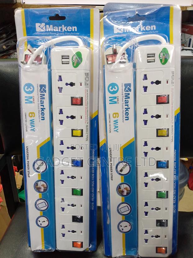 6 Way 3m Original Extension Cable - main view