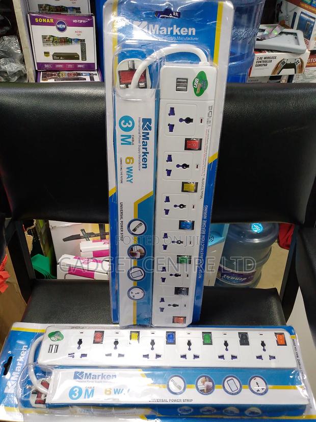 6 Way 3m Original Extension Cable - thumbnail 2