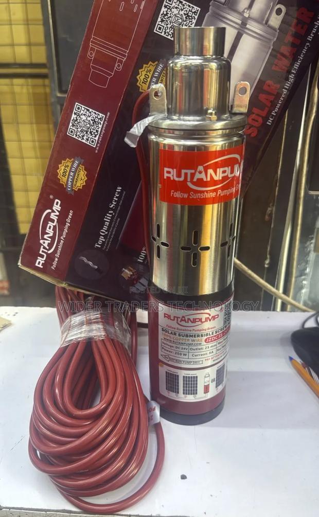 Rutan Solar Submersible Screw Pump - main view