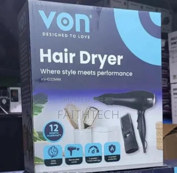 Von Commercial Hairdryer - main view