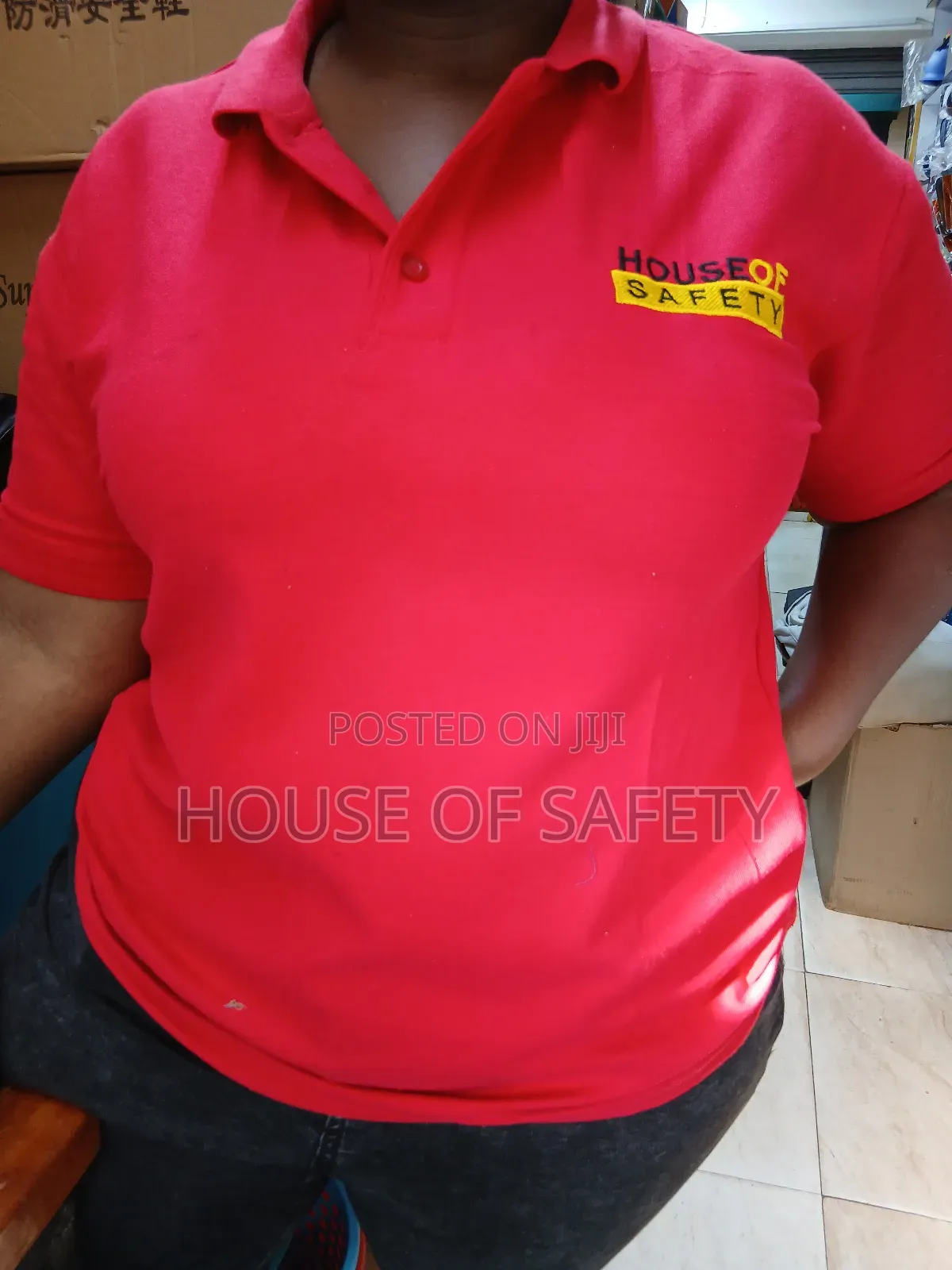 Colour Red Polo Imported