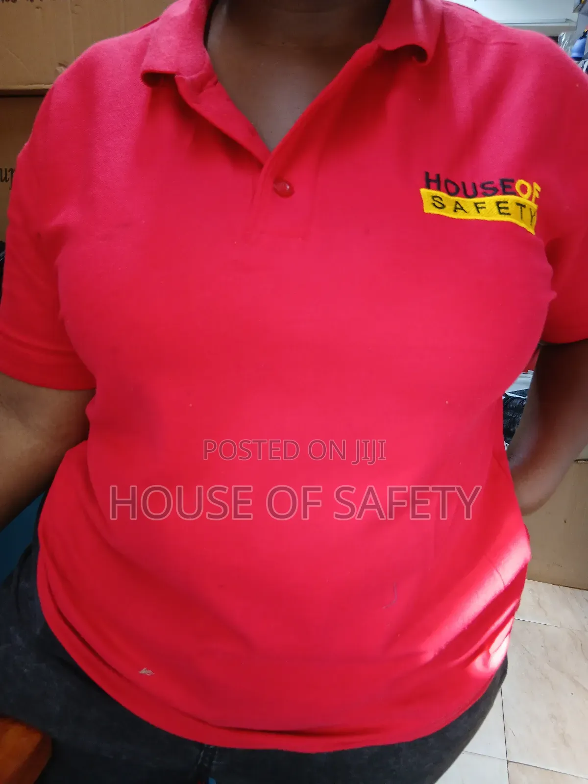 Colour Red Polo Imported