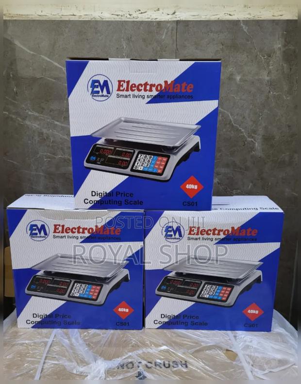 Electromate Weight Scale - main view