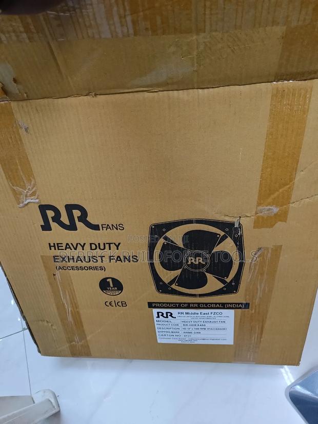 Industrial 18" Rr Heavy Duty Exhaust Fan