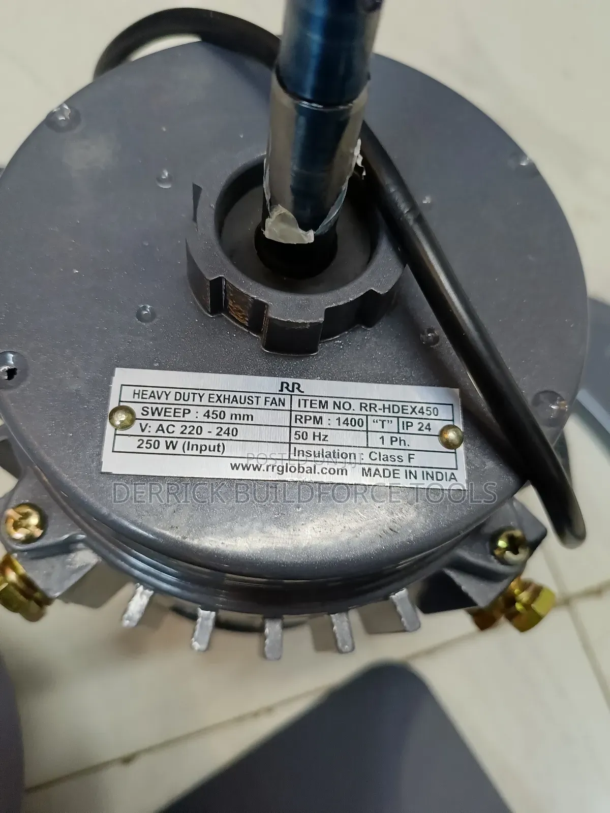 Industrial 18" Rr Heavy Duty Exhaust Fan