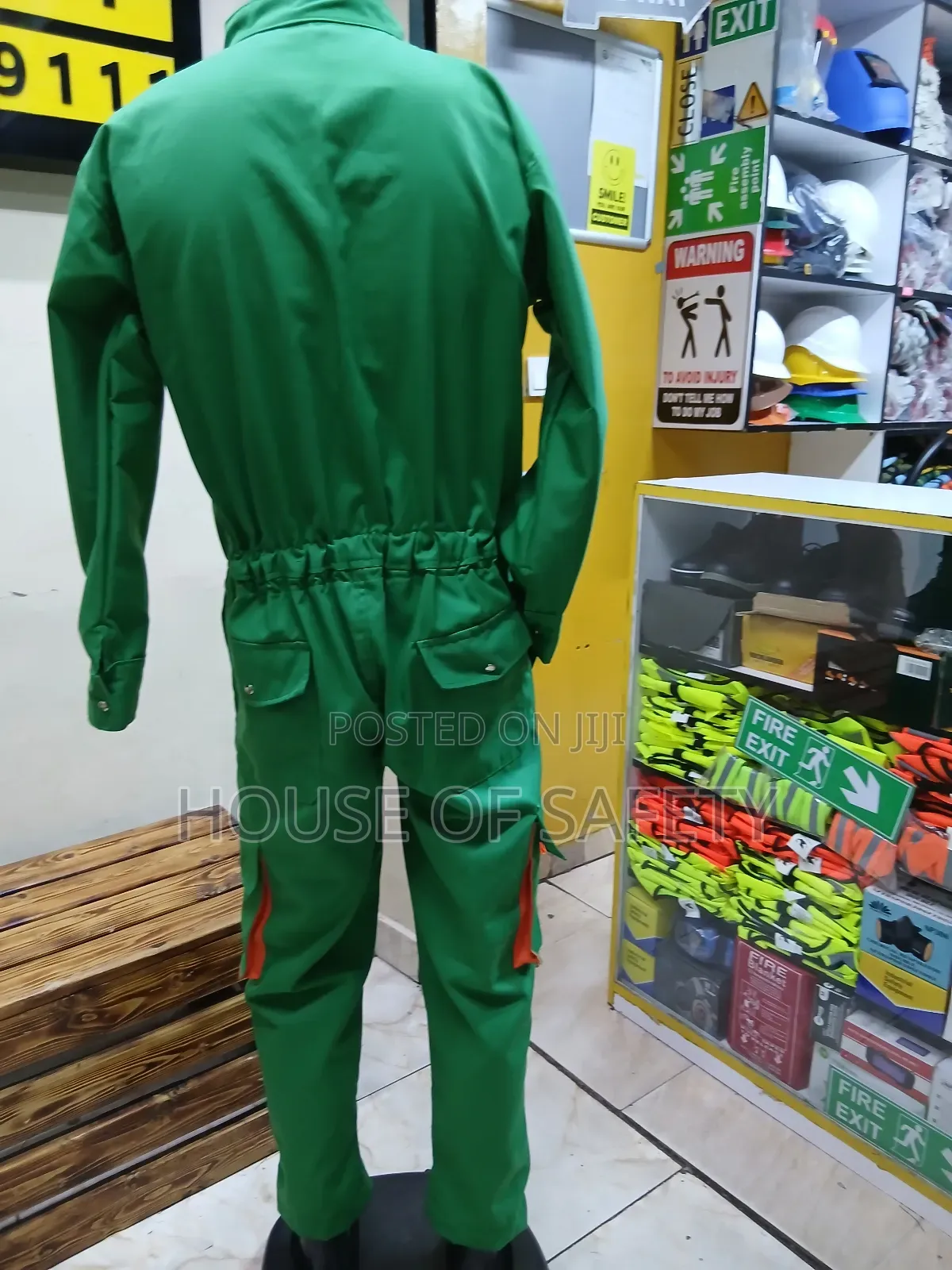 Kenya Green Overall for Industry Use